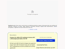 Tablet Screenshot of impedancia.com